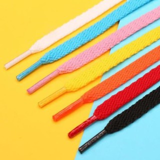 Bidoshop20 -  Dây giày bản dẹt, dẹp nhiêu màu dùng cho giày thể thao