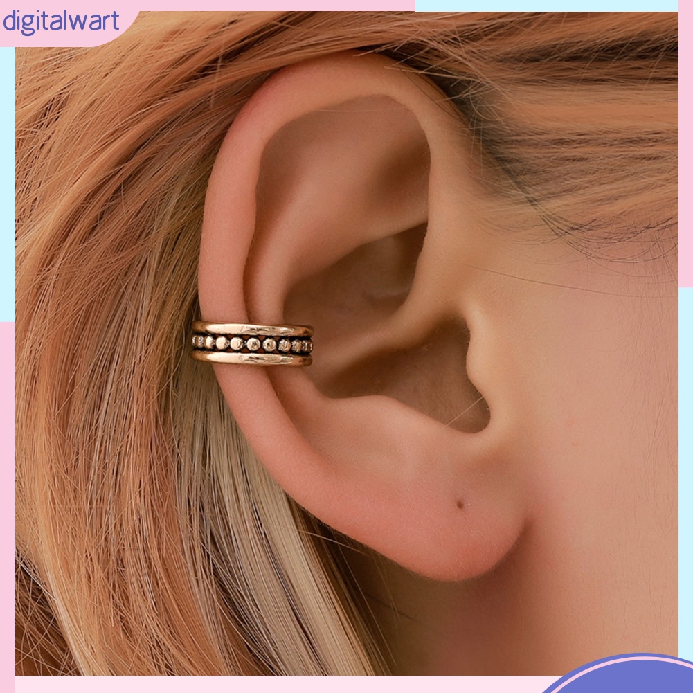 Khuyên đeo vành tai bằng kim loại thời trang cá tính cho nữ