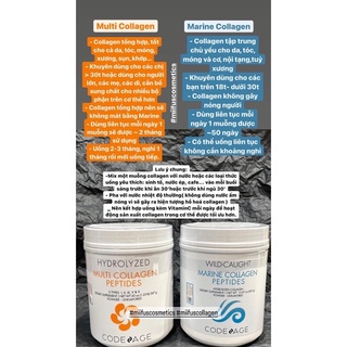 Thực phẩm chức năng Code Age Marine Collagen Peptides