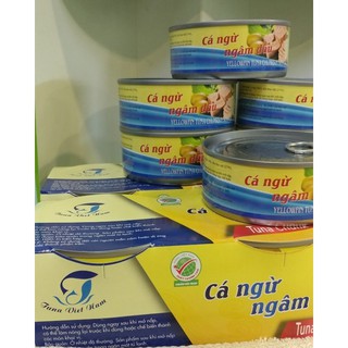 Khuyến mãi 6 lon cá Ngừ ngâm dầu  (160g/hộp)