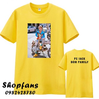 áo thun  vàng JACK, áo fan ĐÓM, áo thun J97_ Thiết kế và in theo yêu cầu