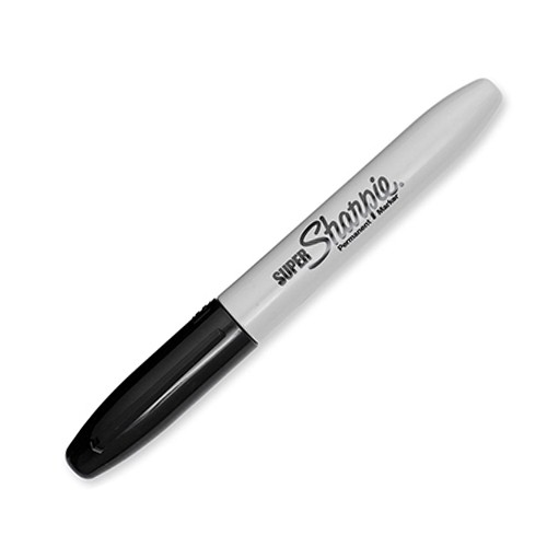 Bút lông dầu ngòi lớn vẽ trên mọi chất liệu Sharpie Super Fine - Green (Xanh lá cây)