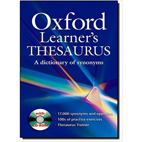 Từ điển: OXFORD LEARNER'S THESAURUS with CD Room (Phiên bản Anh - Anh)