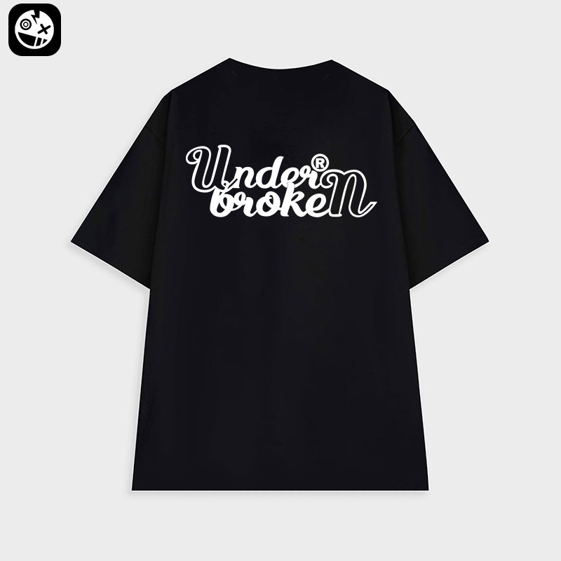 Áo thun UMAD Tay lỡ Form rộng Oversize mẫu Under Broken Unisex chất liệu Cotton phong cách Hàn Quốc đẹp mắt
