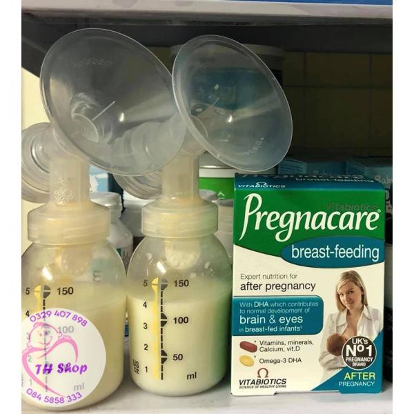 Vitamin Pregnacare breast feeding hàng chính hãng uk đủ Bill, Pregnacare bú