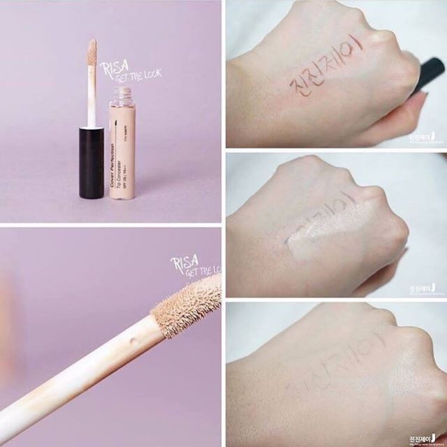 Kem Che Khuyết Điểm THE SAEM Cover Perfection Tip Concealer 6.5g