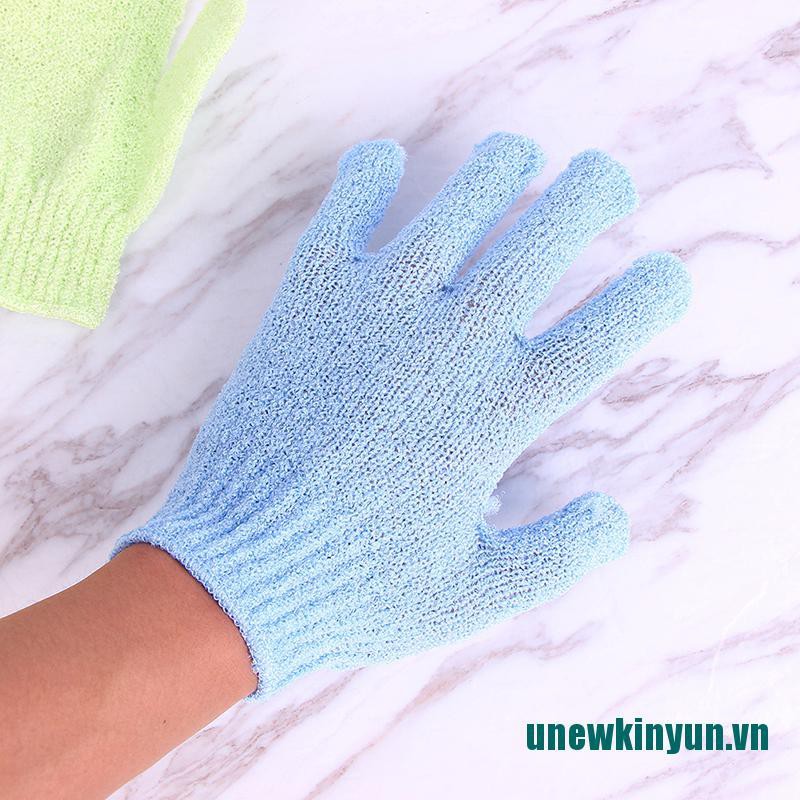 Unewkinyun.vn☀Găng tay đi tắm Bằng Xơ Mướp Giúp Mát Xa Và Tẩy Tế Bào Chết