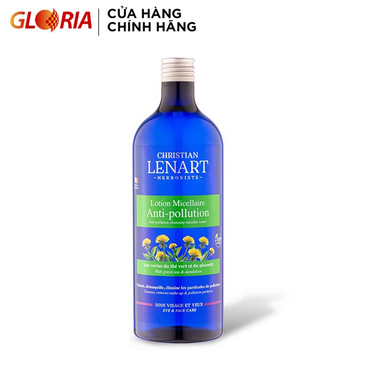 [Mã COSGLORIAT4 -8% đơn 250K] Nước Tẩy Trang Anti - Pollution Cleansing Micellar Water Christian Lenart 500ml