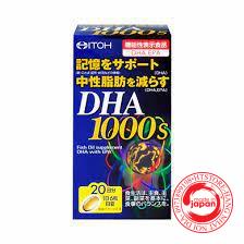 Viên uống bổ não Itoh DHA 1000mg Nhật Bản 120 viên