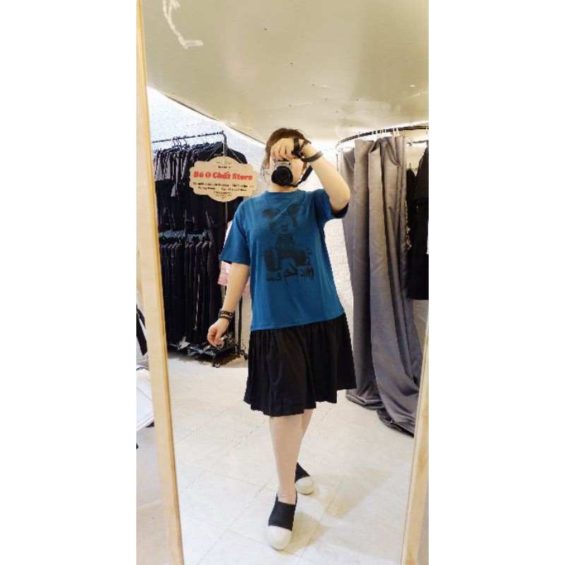 [BIGSIZE NỮ] Váy đuôi cá cotton hình mickey dáng rộng Bigsize | BigBuy360 - bigbuy360.vn