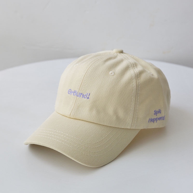 Nón Lưỡi Trai Thêu Chữ Đơn Giản Cá Tính