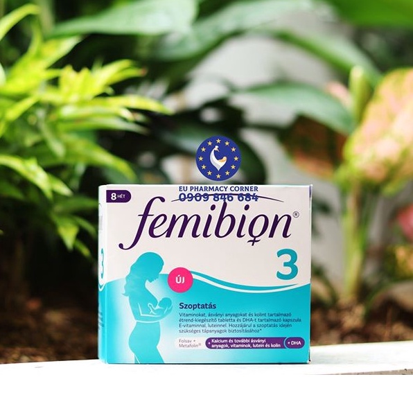 Combo: 2 Femibion 3 Sản xuất tại Đức Hộp 8w Dùng cho giai đoạn sau sinh