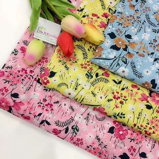 V117🌸 VẢI TWILL HOẠ TIẾT NHẬT BẢN MAY ĐỒ CHO DOLL, OBITSU, DIY, HANDMADE, QUILTING, DECOR, SCRUNCHIES....