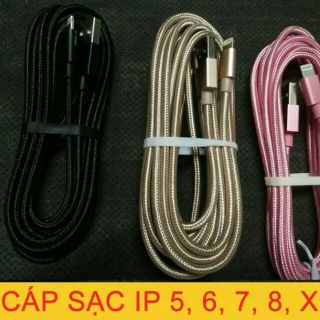 Dây Cáp Dù 3m siêu bền chống đứt cổng Iphone /Android