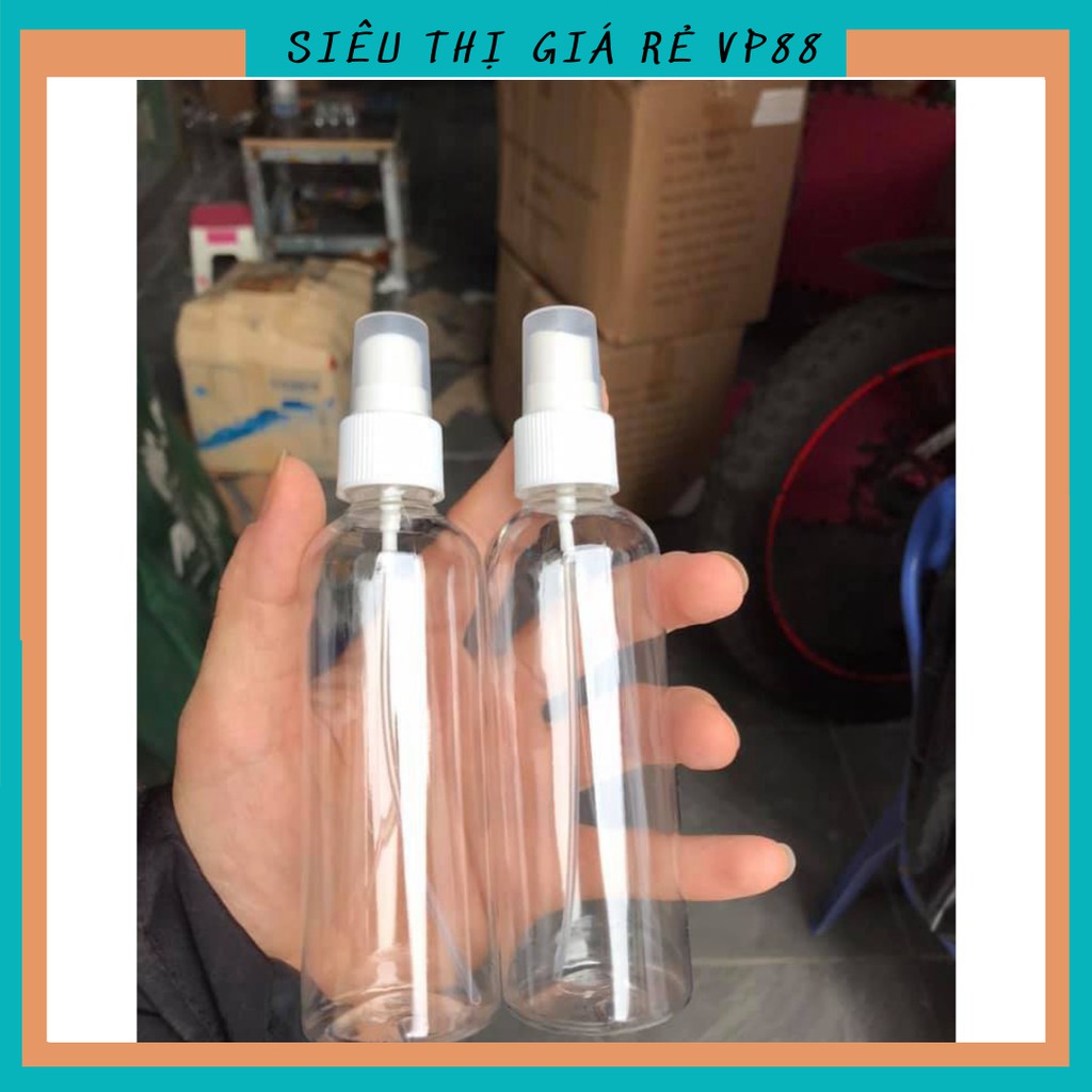 Chai xịt phun sương 50ml - 100ml - chai lọ chiết mỹ phẩm - chai lọ chiết nước hoa 88069 SIÊU THỊ GIA RẺ