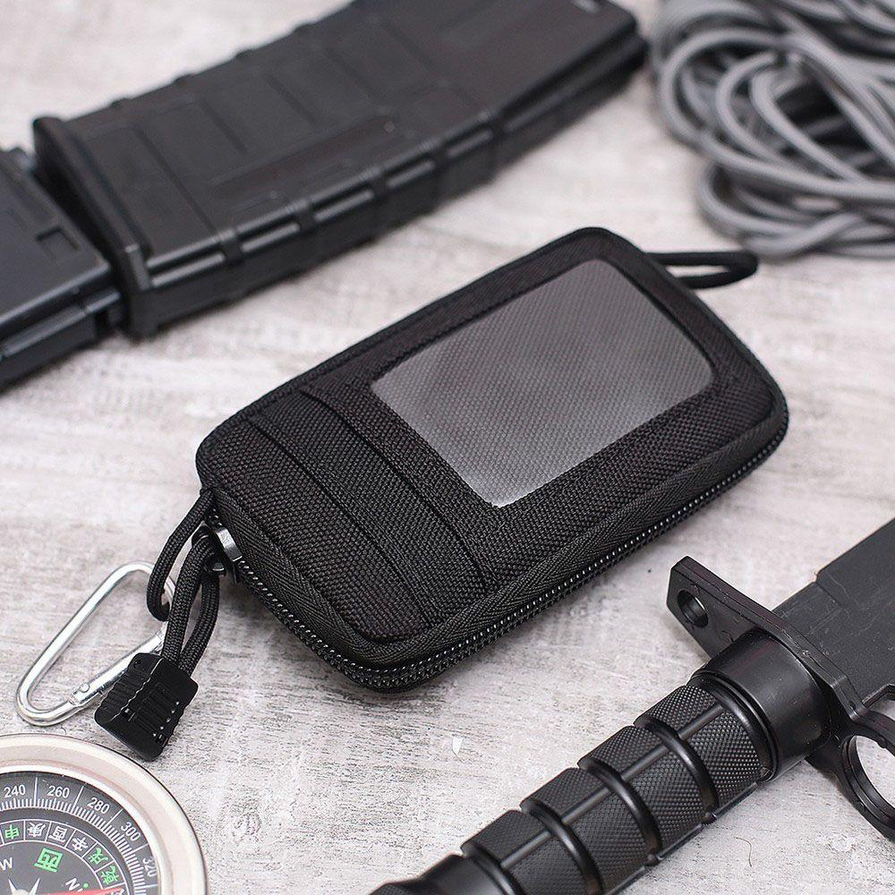 Ví Nylon Có Khóa Kéo Dùng Đi Cắm Trại / Leo Núi Tiện Dụng