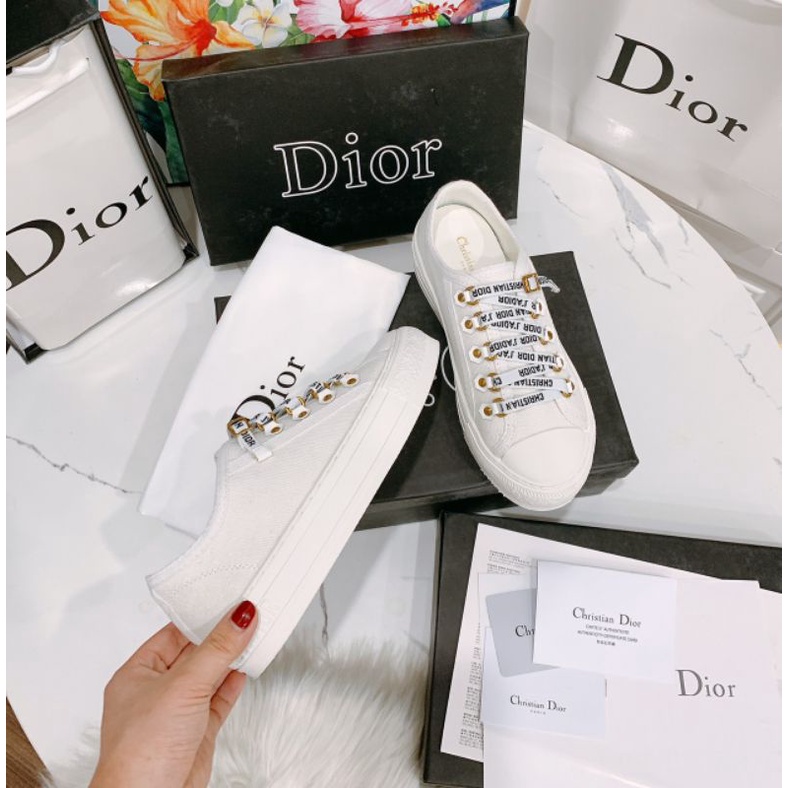 Tu(ẢNH THẬT) Giày Thể Thao Dây Chữ Đế Sao Da Mềm êm Fullbox Bill Túi Cao Cấp