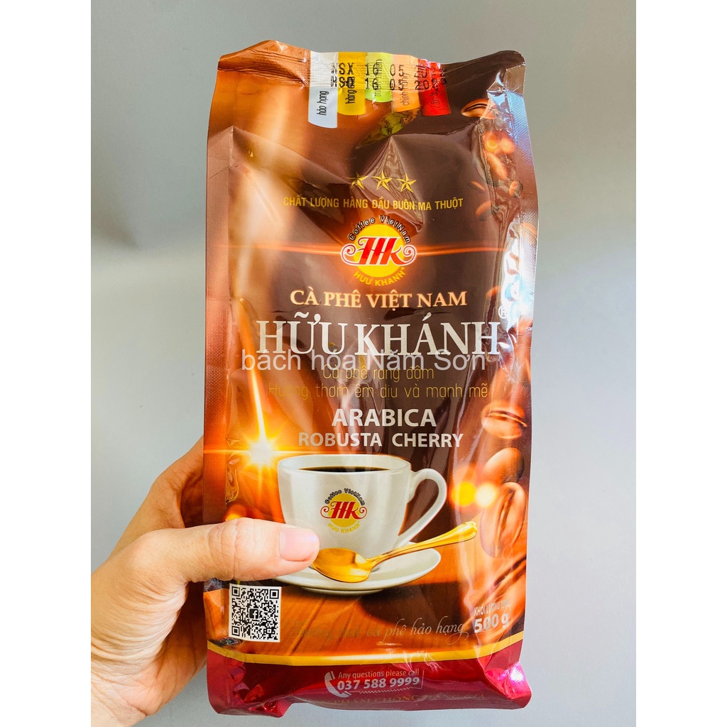 Cà phê bột Hữu Khánh - HK 3 SAO  - HK ĐẬM ĐÀ BAO BÌ MỚI