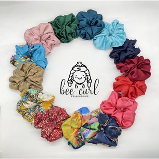 Thun buộc tóc Scrunchies cỡ lớn XXL, dây buộc tóc nhiều màu sắc MỚI
