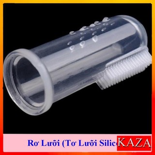 Rơ lưỡi silicon cho bé, tưa lưỡi có hai màu hồng và trắng được làm từ nhựa Silicon an toàn vệ sinh cho trẻ