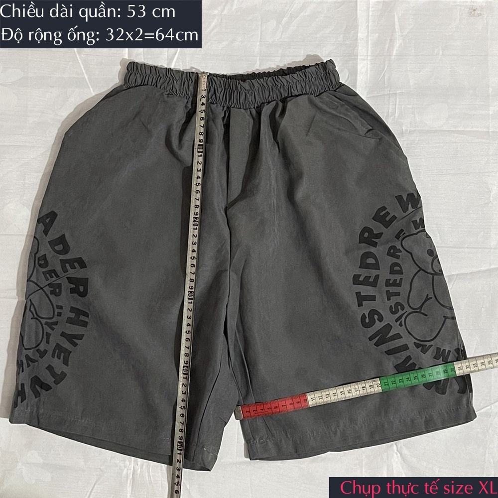 [Quần short nam unisex] Quần đùi nam mặc nhà ống rộng BEAR, quần đũi nam ngắn hiphop thời trang thể thao 2021 | BigBuy360 - bigbuy360.vn