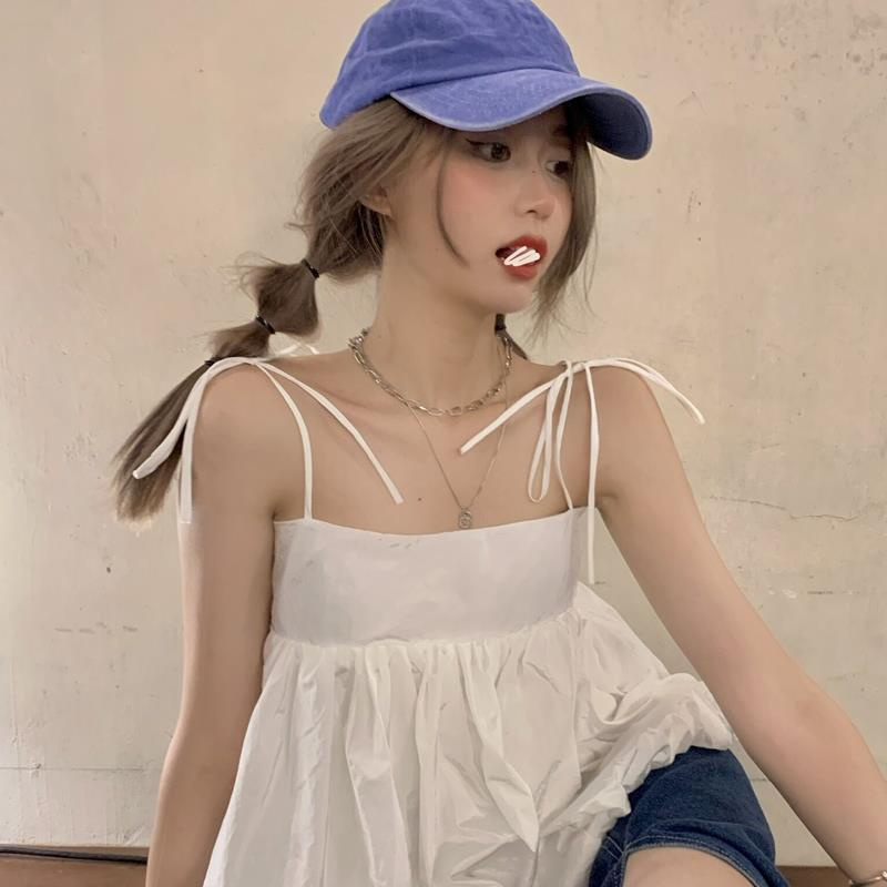 Áo Hai Dây Thời Trang Mùa Hè 2021 Cho Nữ