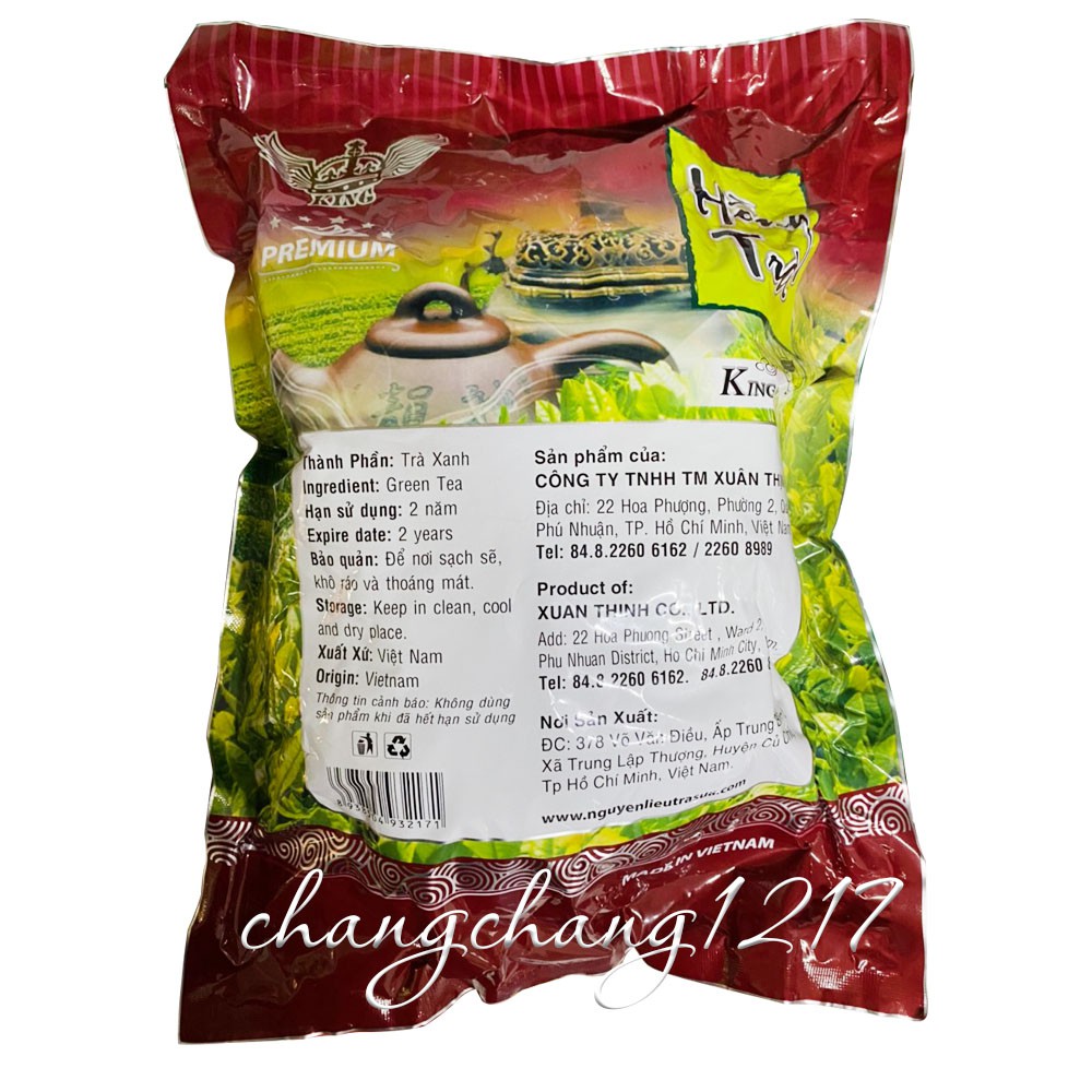 Hồng Trà Pha Trà Sữa King Xuân Thịnh Gói 1kg (Đỏ)