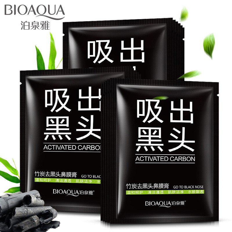 [10 GÓI]Gel Lột Mụn Than Tre BIOAQUA Dạng Gói BQY0855