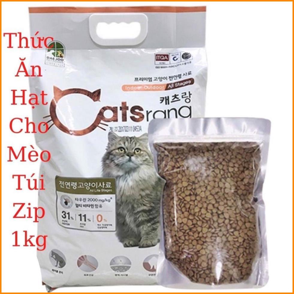 Thức Ăn Hạt CATSRANG Cho Mèo Mọi Lứa Tuổi Túi 1kg