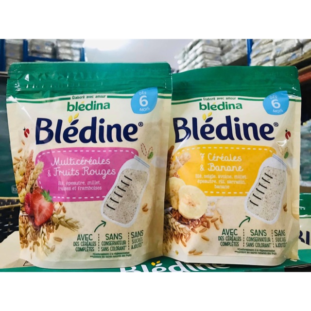 Bột pha sữa Bledina dạng túi date t9/2021