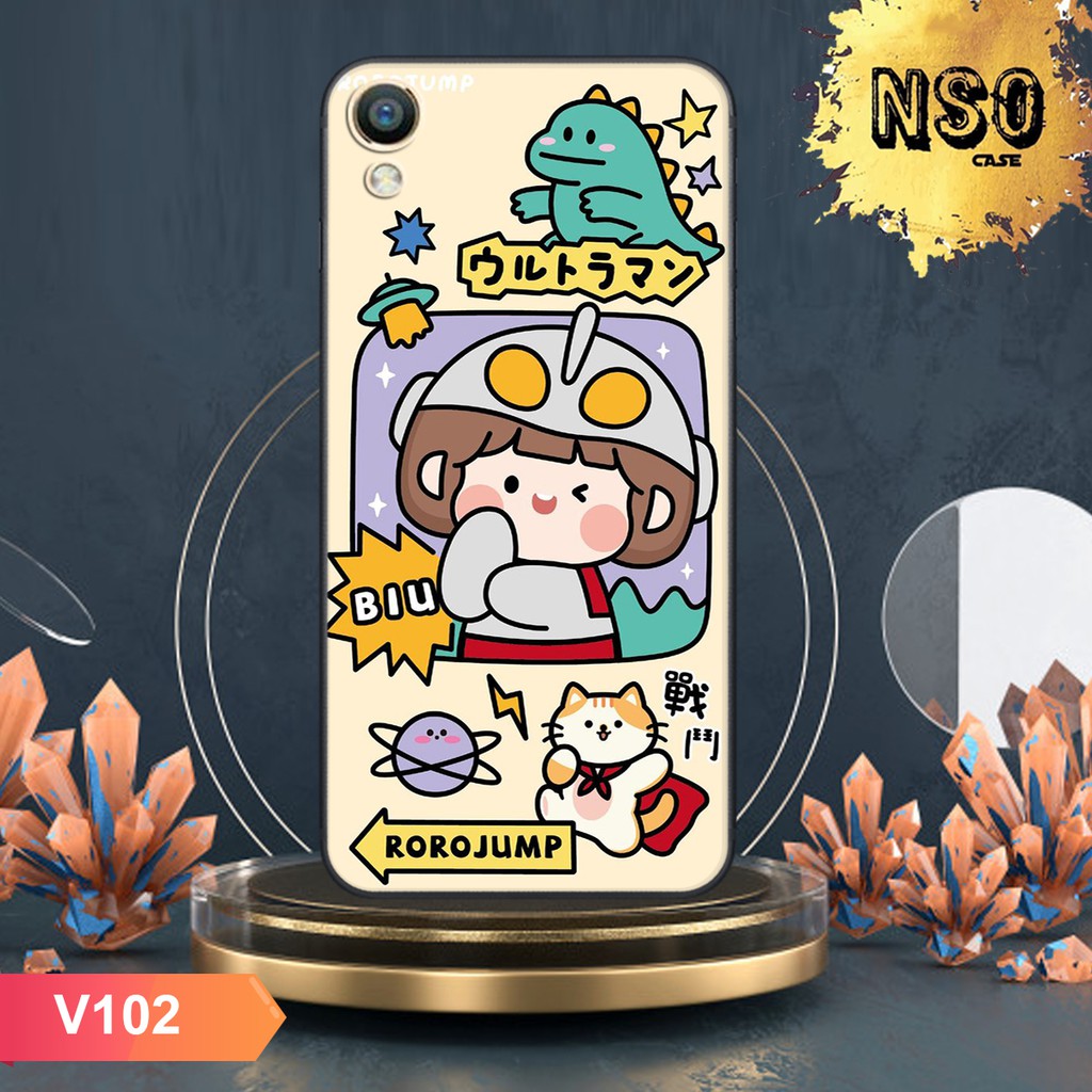 [ FREESHIP 50K ] Ốp lưng Oppo A37 (NEO 9) - Oppo F1 Plus - Oppo F1 - Oppo F1s in hình họa tiết RORO JUMP Siêu Đáng Yêu