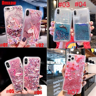 Ốp Lưng Kim TuyếN NướC HìNh Chim HồNg HạC Cho Xiaomi Redmi 10 9T 9 9C 9A 8 8A 7