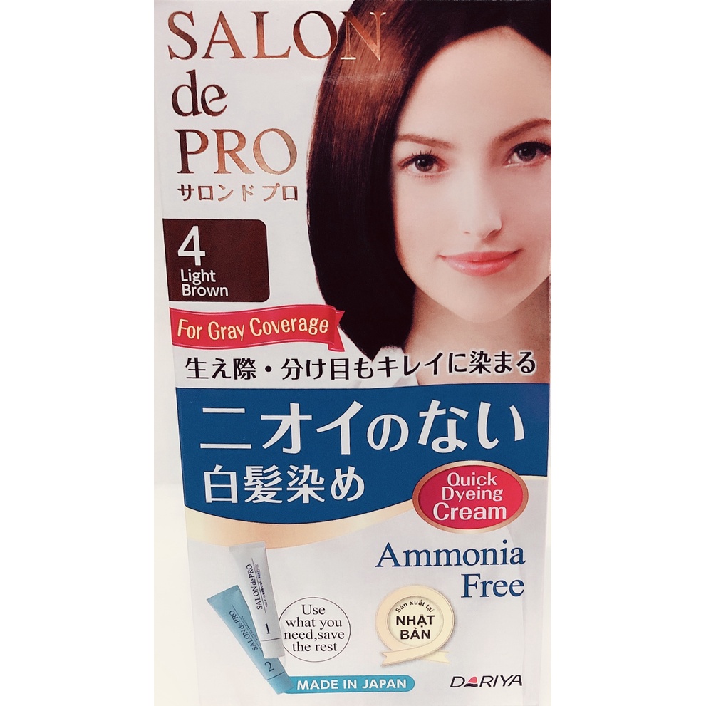 Nhuộm Phủ Bạc Salon De Pro chính hảng nhật 40g