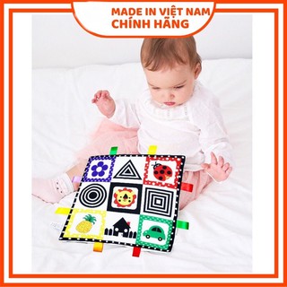 TRANH VẢI KÍCH THÍCH PHÁT TRIỂN THỊ GIÁC, PHÁT TRIỂN TRÍ NÃO CHO BÉ SƠ SINH