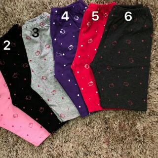 Combo 6 quần legging cho bé gái