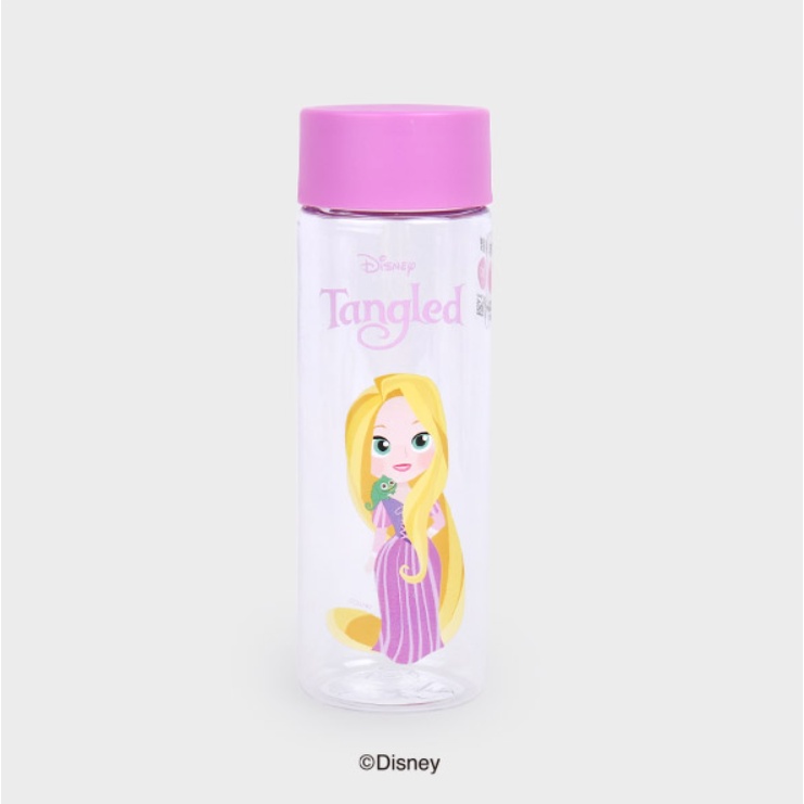 DAISO Bình Nước Cầm Tay Dung Tích 380ml In Hình Công Chúa Ariel / Rapunzel / Bạch Tuyết