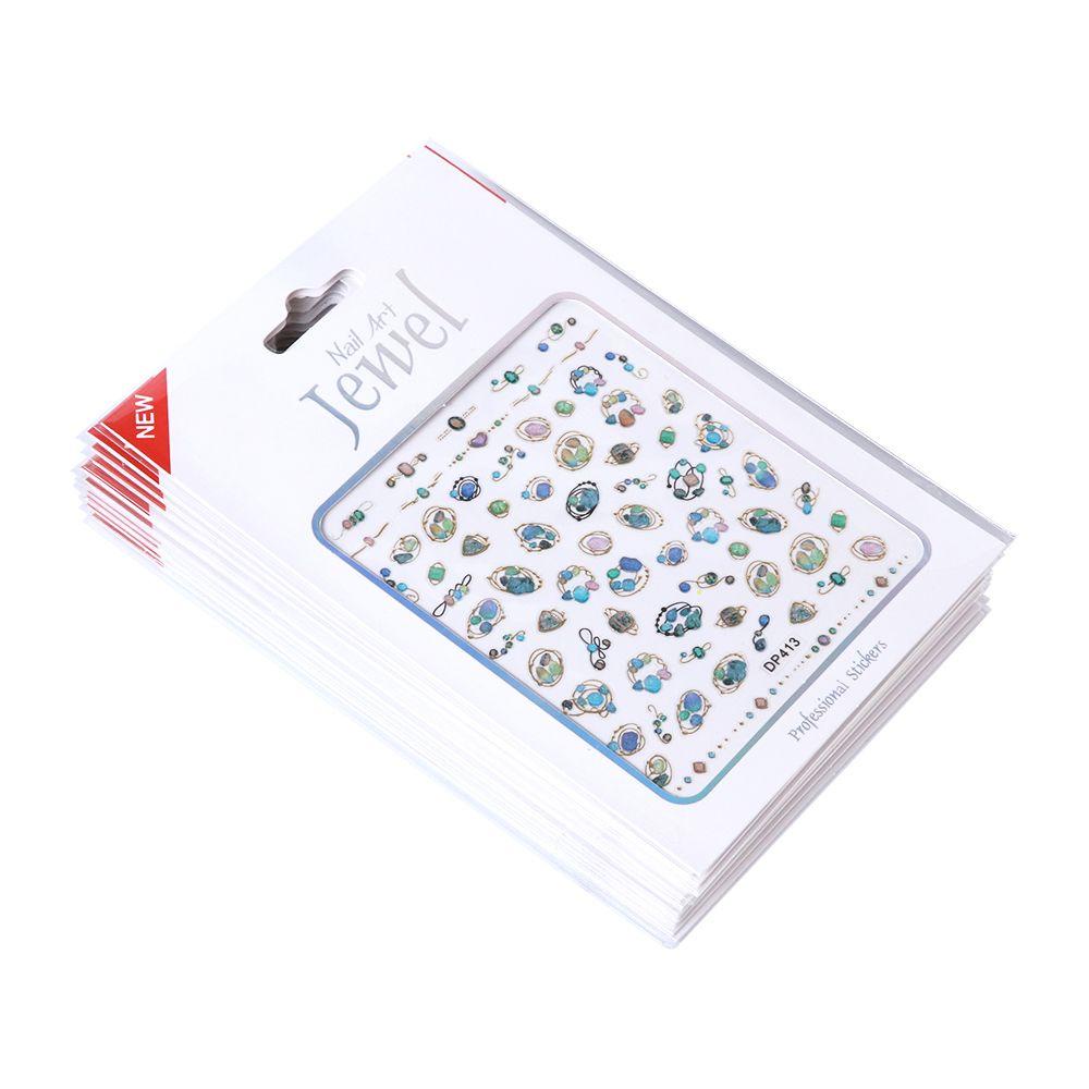 1 MiếNg DáN Trang Trí MóNg Tay Heceh|Keo Dán Hình Ngôi Sao Lấp Lánh Galaxy