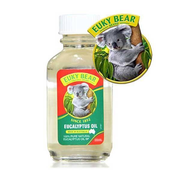 [MẪU MỚI] Dầu khuynh diệp Úc 60ml - Euky bear