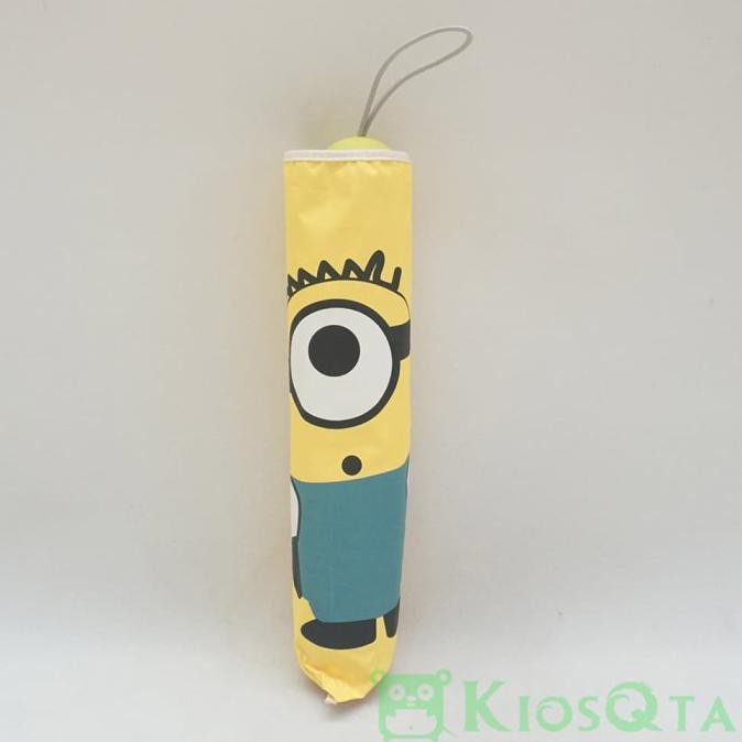 Dễ Thương Dù Gấp Gọn In Hình Minion Đáng Yêu