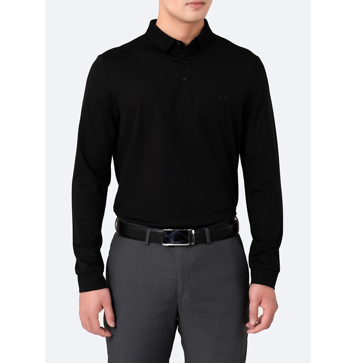 Áo Polo Nam Dài Tay Phong Cách Trẻ Trung Basic,Giữ NhIệt Có Cổ đủ size 50-85kg chất đep cao cấp