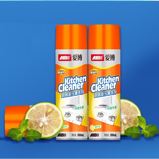 Bình Xịt Tẩy Nhà Bếp Đa Năng Kitchen Cleaner 500ml Phun Dạng Bọt Tuyết