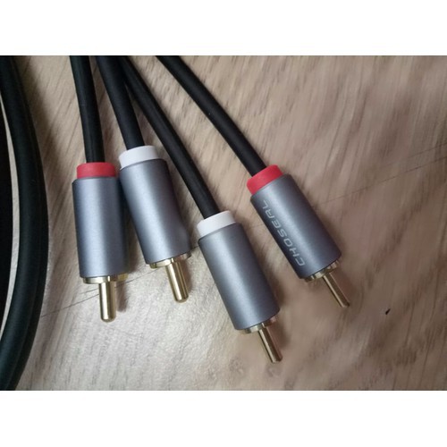 Dây 4 Đầu AV xịn chính hãng chosel dài 1,8m loại tốt -Bh 6 tháng lỗi đổi mới
