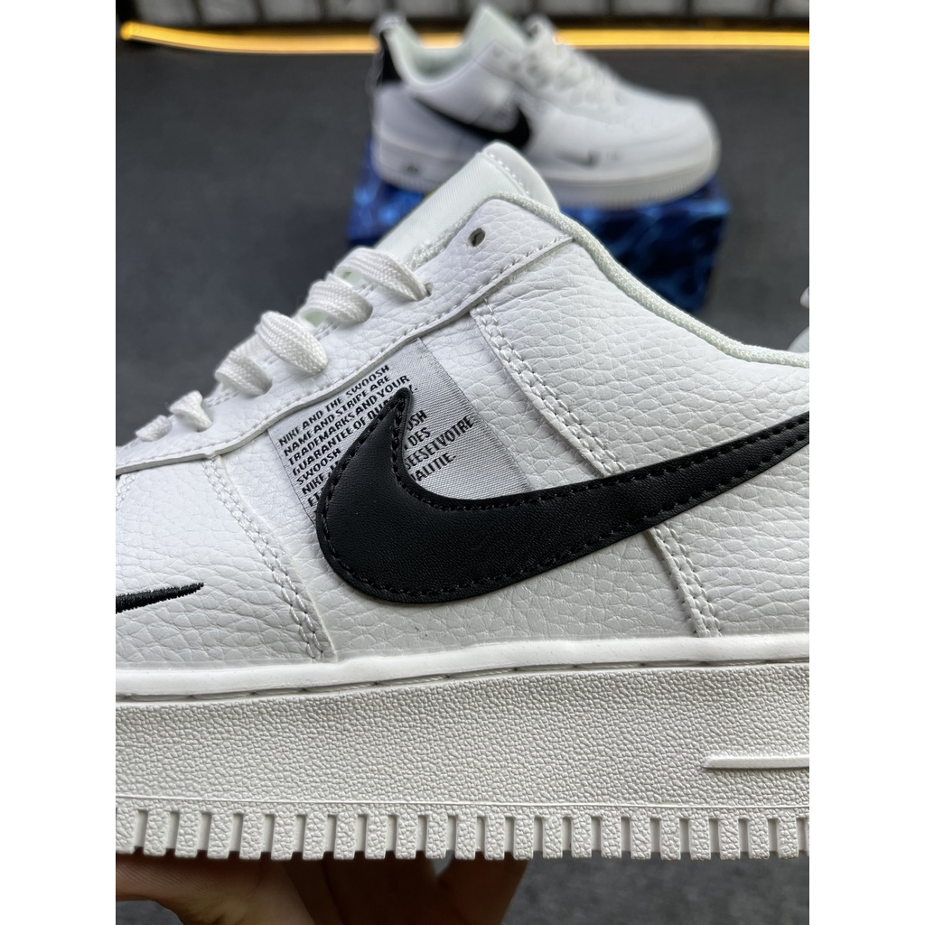 Giày AF1 TM Black and White, giày thể thao nam nữ bigsize 35- 44 45 năng động full bill box