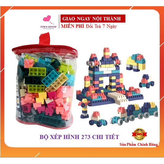 Bộ Xếp Hình Lego Sáng Tạo 273 Chi Tiết Cho Bé - BiBiOne.vn