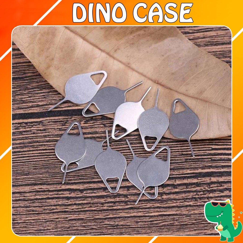 Que chọc sim cho ốp lưng iphone 5/5s/6/6plus/6s/6s plus/6/7/7plus/8/8plus/x/xs/xs max/11/11 pro/11 promax - Dino case