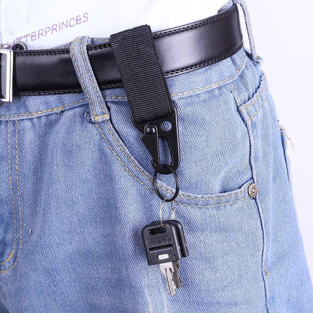 Móc carabiner chất liệu nylon dùng treo chìa khóa