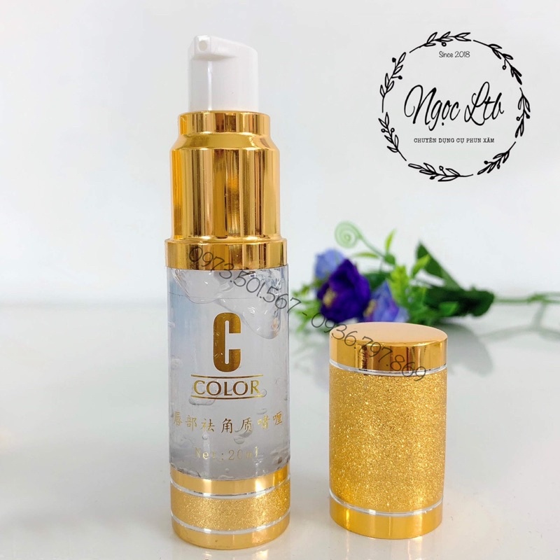 Tẩy tế bào chết môi-mày C color