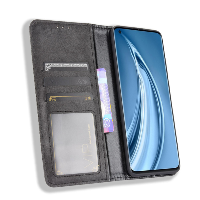 Bao Da Điện Thoại Dạng Ví Trơn Bóng Cho Dòng Xiaomi Mi 10s