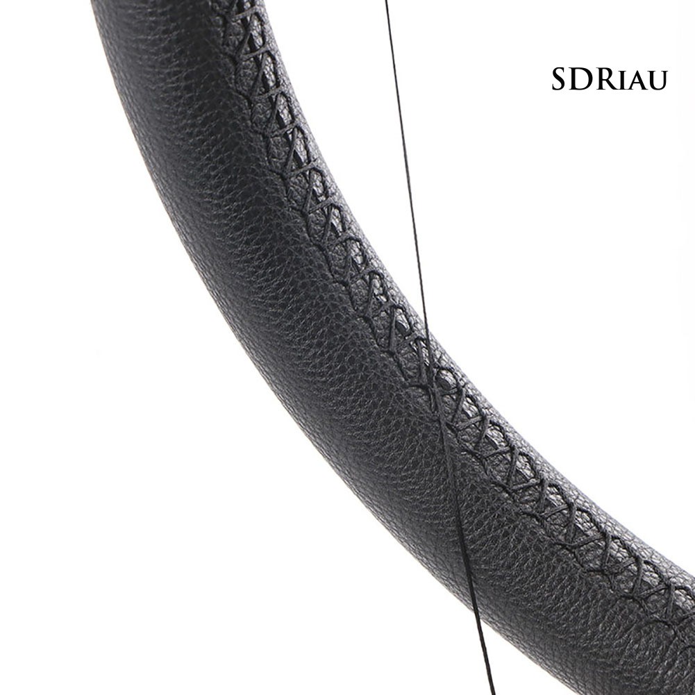 Bộ Bọc Vô Lăng Xe Hơi Chất Liệu Giả Da Mềm Mại