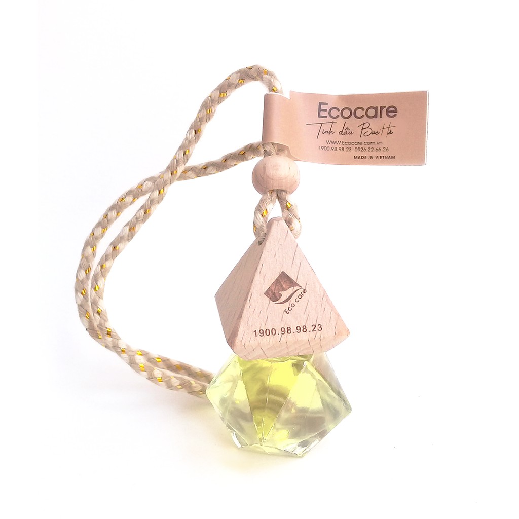 Tinh dầu treo xe nguyên chất Ecocare 7ML hương Bạc Hà